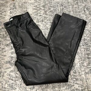 Abercrombie vegan leather pants